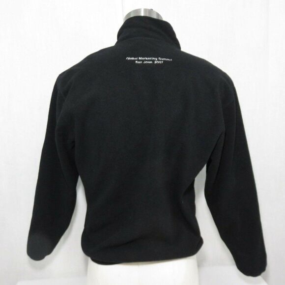 Paypal Fleece Stretch Jacket S Black Full Zip Port Authority Global Summit 2007 - Picture 5 of 11